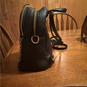 Black Bag with gold accents